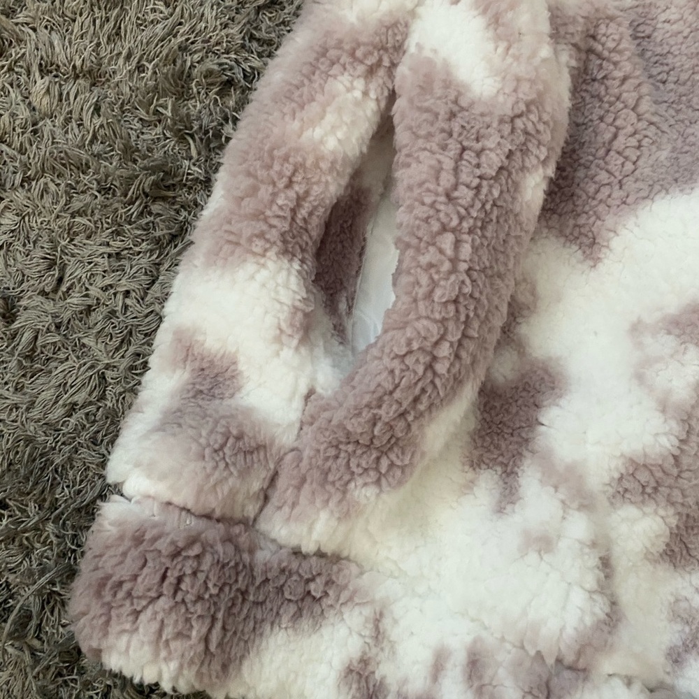 Betsey Johnson Tye Dye Fleece Zip Up - Picture 7 of 13